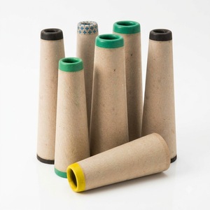 หลอดกระดาษคราฟท์สีน้ำตาลแบบหนาพิเศษ ทรงกระบอกพันเกลียว พร้อมฝาปิดพลาสติก สำหรับการจัดส่งทางไปรษณีย์อย่างปลอดภัย - Product Image 1