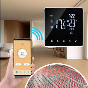 Thermostat de chauffage au sol intelligent Tuya WiFi pour radiateurs électriques avec commande vocale, <span class=keywords><strong>compatible</strong></span> avec <span class=keywords><strong>Google</strong></span> <span class=keywords><strong>Home</strong></span> - Product Image 5