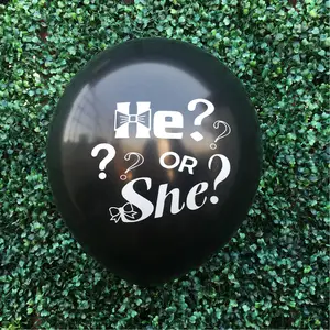 Hot Sell maßge schneiderte Luftballons Gender Reveal Latex Ballon Junge oder Mädchen