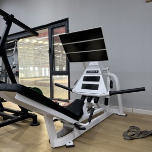 <span class=keywords><strong>Cybex</strong></span> Équipement de musculation professionnel : Machine de presse à jambes couchées, grande taille, réglable, robuste, en acier, sécurisée - Product Image 4