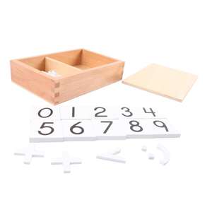 Caja de signos aritméticos Montessori-Juguete educativo de matemáticas para niños, aprendizaje práctico y Matemáticas tempranas - Product Image 2