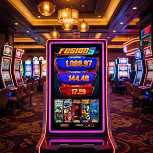 Monitor de Juego Personalizado Premium de 27 y 32 Pulgadas, Monitor Táctil PCAP para <span class=keywords><strong>Casino</strong></span> con Barra de Luz LED para Máquinas de Juego de Habilidad - Product Image 4