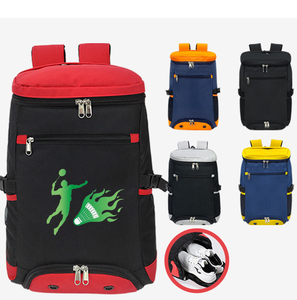 Laptop Tennis Racket Pickle Ball Badminton Casual Sports <b>Backpacks</b> <b>Waterproof</b> Bag with Shoes Pocket - Product Image 1