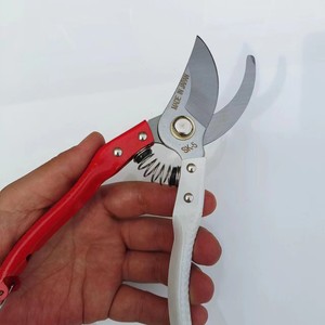 Cisailles de jardin Sakura, grandes, 168, rouge et blanc, lame en acier au carbone, fabriquées au Japon, pour la taille des arbres fruitiers, diamètre de coupe 10-20 mm - Product Image 5