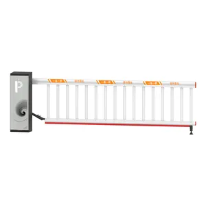 Identifikasi cerdas plat nomor parkir otomatis gate barrier led tugas berat electric boom barrier gate