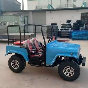 Véhicule utilitaire 320cc style Jeep avec benne, 4x4, essence/électrique, 2 places, économique et durable - Offre Spéciale - Product Image 3