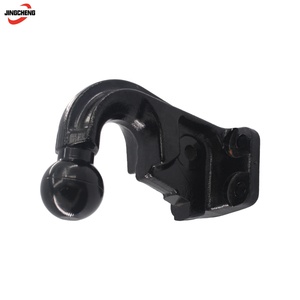 <span class=keywords><strong>Boule</strong></span> d'<span class=keywords><strong>attelage</strong></span> robuste en acier allié 50 mm, norme européenne, design incurvé, <span class=keywords><strong>4</strong></span> <span class=keywords><strong>trous</strong></span>, fixation par bride, attache de remorquage pour véhicule, en stock - Product Image 5