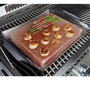 Tuiles, briques et dalles de sel de l'Himalaya pour les salles de sel, les grottes et les spas avec support, cuisson au barbecue en couleurs rouge, rose et orange au Pakistan - Product Image 3