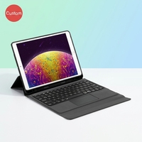Profesyonel Üreticinin Yeni Stok 2.4G Kablosuz USB Mekanik Combo RGB Dokunmatik Yüzeyli Ultra İnce iPad 10.2-10.5 İnç İçin
