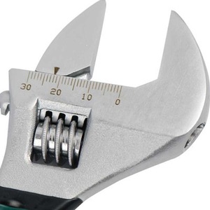 Clé à molette réglable Sata 12 15 18 24 pouces en acier à haute teneur en carbone, plaquée zinc, ensemble d'outils manuels - Product Image 3
