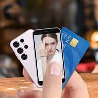 Envío Rápido, Teléfono Móvil S24 Mini Desbloqueado con Pantalla de 4 Pulgadas, Doble SIM, Teléfono Móvil Pequeño de Bolsillo, 3G Android, Mini Teléfono Inteligente