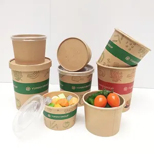 2024 New Arrival High Quality 4 oz Soup Cup Take Away Food Container Suitable For Packing Hot Soup