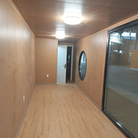Maison Capsule Apple Cabin 20FT, Bureau de Jardin Préfabriqué Prêt à l'emploi, Installation Facile, Isolé, pour Bureau ou Espace de Jardin
