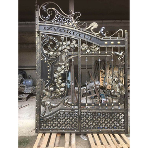 HUAART-puerta de aluminio para casa, diseño de puertas principales deslizantes automáticas, eléctricas, personalizadas, profesionales - Product Image 1