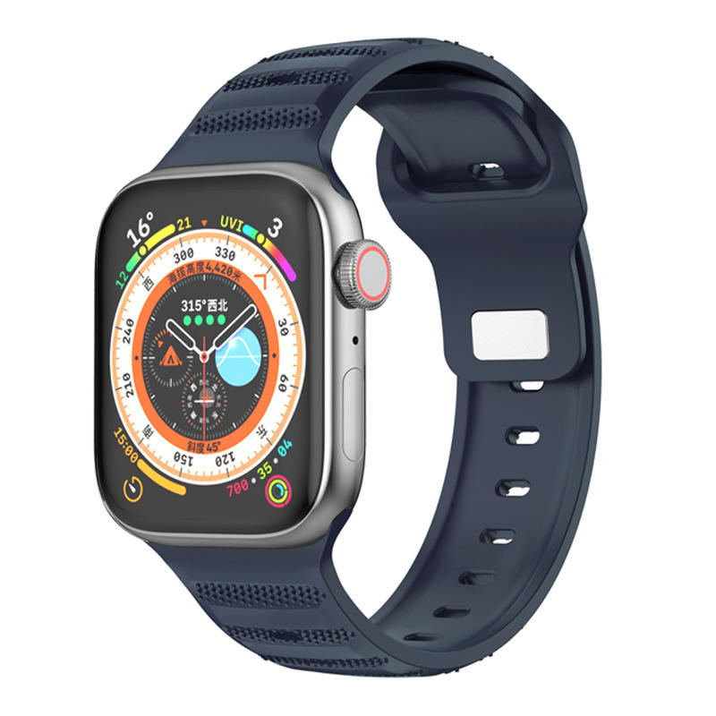 Pomme fluororubber-bleu nuit