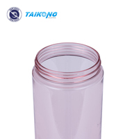 Bouteilles en plastique ambrées Taikong de 40 oz, 650 ml, 700 ml, anti-fuite, en HDPE, avec poignée, pour les entreprises