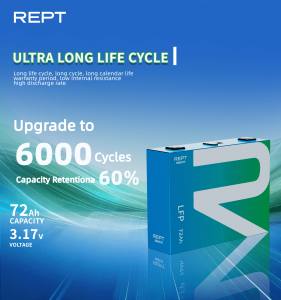 Призматический литий-ионный аккумулятор, 72 А · Ч, долговечный, бытовая система хранения энергии класса LF72 3,2 В <span class=keywords><strong>Lifepo4</strong></span>, батарея 72 - Product Image 2