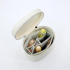 Sản phẩm mới không thấm nước trường hợp khó khăn trang điểm hộp lưu trữ công suất lớn PU da Túi mỹ phẩm trường hợp - Product Image 5