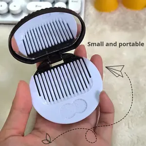 Creative INS Cute Oreo <span class=keywords><strong>Chocolate</strong></span> Cookie Mirror Portable Mini Herramienta de maquillaje plegable para el estilo al aire libre - Product Image 1