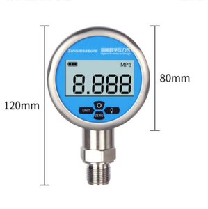 고정밀 디지털 수압 게이지 IP65 맞춤형 ODM 지원 공기 및 액체 압력 송신기 모델 - Product Image 4