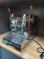 Machine à café semi-automatique électrique en acier inoxydable de qualité supérieure avec système de brassage pour barista, usage domestique et hôtelier