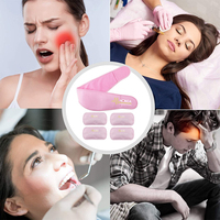 Compresse de gel chaud/froid 4-en-1 de haute qualité pour les dents de sagesse, pour la chirurgie buccale, le soutien de la mâchoire, la récupération après extraction dentaire et tonsillectomie, et les soins du visage et de la mâchoire (TMJ)