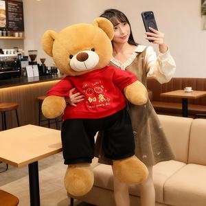 Ours en peluche géant personnalisé pour la Saint-Valentin avec <span class=keywords><strong>T</strong></span>-<span class=keywords><strong>shirt</strong></span> - Product Image 1