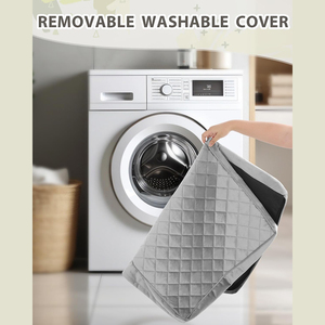 Oem Logo Niet-Afstotende Huidvriendelijke Korte Pluche Surfage Extra Groot Hondenbed Met Afneembare Wasbare Hoes - Product Image 5