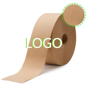 Натуральный крахмальный клей прочная картонная упаковка коричневая усиленная крафт-бумага лента