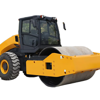 Nouveau Compacteur à tambour unique robuste 6114E de 14 tonnes, Moteur 103 kW, Pompe hydraulique haute efficacité