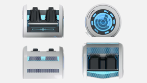 ที่ขายดีที่สุด 9D VR ไข่เก้าอี้ 2 ที่นั่งได้เงินอย่างรวดเร็วในร่ม 9D VR Pod ห้างสรรพสินค้าที่ดีที่สุดเกมภาพยนตร์เสมือนจริง - Product Image 2