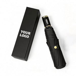 <b>Foldable</b> Polyester <b>Umbrellas</b> for Business Wholesale With Logo Printing Custom Promotional Gifts - Product Image 1