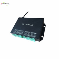Contrôleur esclave H801RC pour jeu en ligne avec carte SD, 8*1024 pixels LED Pixel SPI RGB RGBW DMX