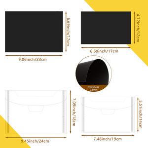 Sac de rangement pour tampons et matrices réutilisables AAGU et feuilles magnétiques en caoutchouc, ensemble de sacs de rangement pour matrices de découpe - Product Image 2