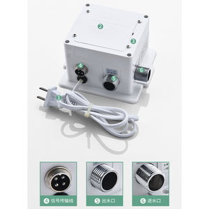 <span class=keywords><strong>Robinet</strong></span> automatique à capteur en laiton massif, monotrou, eau froide, sans contact, intelligent, infrarouge, à poser sur le plan, pour lavabo de salle de bain et toilettes - Product Image 5
