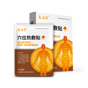 Patch de compresse chaude à base de plantes Resurrection Grass Acupoint, 1 pièce, pour soulager la douleur au genou et à la colonne cervicale - Product Image 1