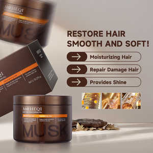 Mocheqi MUSK Brand High Quality Hot Popular Nourish <span class=keywords><strong>Crème</strong></span> et huile pour les cheveux Masque pour les cheveux à la kératine - Product Image 3