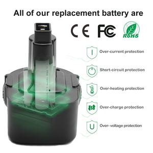 NI-MH 12V 3500mAh DC9071 Dewalt CD9600K 2802K DC981 배터리용 Dewalt Dewalt dec9600k DW907 dect72 DC740 무선 공구 배터리. - Product Image 4