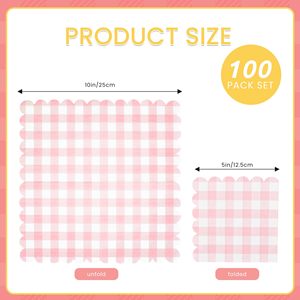 Classic <strong>Tartan</strong> Print Disposable 2-Ply Paper <strong>Napkins</strong> Bag Style Drinking <strong>Napkin</strong> - Product Image 2