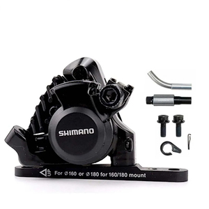 <span class=keywords><strong>Shimano</strong></span> BR RS305 Étrier de frein à disque mécanique Flat Mount pour vélo de route, Plaquette de frein en résine <span class=keywords><strong>L05A</strong></span> avec ailette de refroidissement, Pièces de vélo - Product Image 2