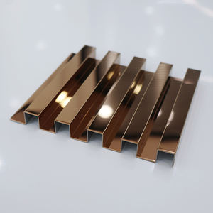 Grille de séparation d'écran de barre d'acier inoxydable de style moderne - Product Image 5