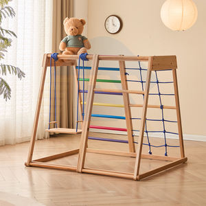 Parque infantil interior <span class=keywords><strong>Triangulo</strong></span> Piklers Marco de escalada de madera Pickler Triangle Montessori Escalada Gimnasio Piklers Triangle - Product Image 4