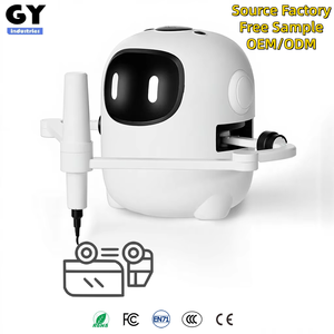 GY DIY Zeichenroboter für Kinder 150 Karten Sprachinteraktives Pädagogisches Montessori-Plastikspielzeug für 3-8 Jahre Alte Unisex Geburtstagsgeschenk - Product Image 1