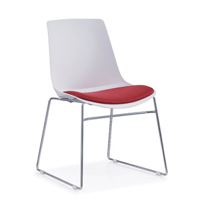 เก้าอี้พลาสติก PP สีขาวคุณภาพสูงทันสมัยมีพนักพิงทนทานสำหรับโรงแรมร้านอาหารห้องประชุมกาแฟกลางแจ้ง - Product Image 6