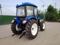 Tracteur agricole d'occasion New-Holland SNH704 70HP 4WD (modèle 2019) ; testé et livré avec accessoires.