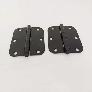 บานพับประตูสปริงมุมทรงกลมทำจากโลหะรัศมี5/8อุปกรณ์เสริมฮาร์ดแวร์เฟอร์นิเจอร์เหล็กเหล็ก - Product Image 6