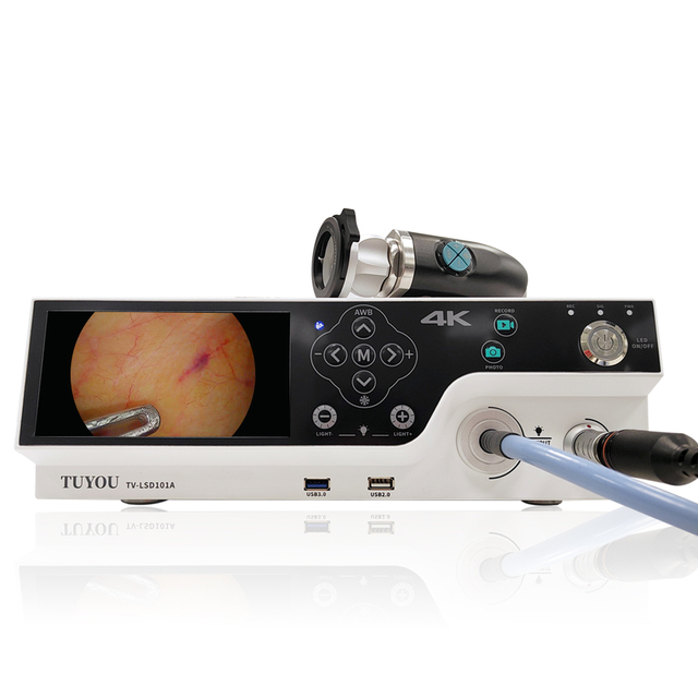 4K Digital Video Camera System Medical Endoscope Camera with LED Light Source