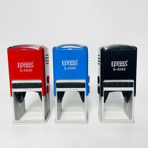 High Quality Epress S-4040 Square 40x40mm Plastic <strong>Rubber</strong> Self-Inking <strong>Stamp</strong> Making <strong>Machine</strong> Office Custom Logo <strong>Stamps</strong> Sponge+PU - Product Image 4