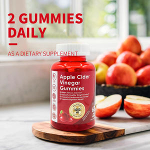 מפעל OEM/ODM גומי הרזיה הטוב ביותר בצורת דובונים עם חומץ תפוחים וויטמינים - 60 יחידות גומי - Product Image 3