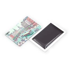 Aimants en étain personnalisés, souvenir d'Irlande, Dublin, avec autocollant pour aimants de réfrigérateur - Product Image 4